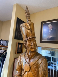 War of 1812 Soldier Wood Carving- 8 Feet Tall! featured photo 2
