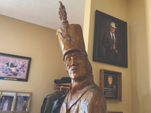 War of 1812 Soldier Wood Carving- 8 Feet Tall! featured photo 1