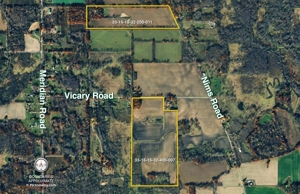 116± Acres in 2 Tracts, Bunker Hill Township, Ingham County, Michigan featured photo 1